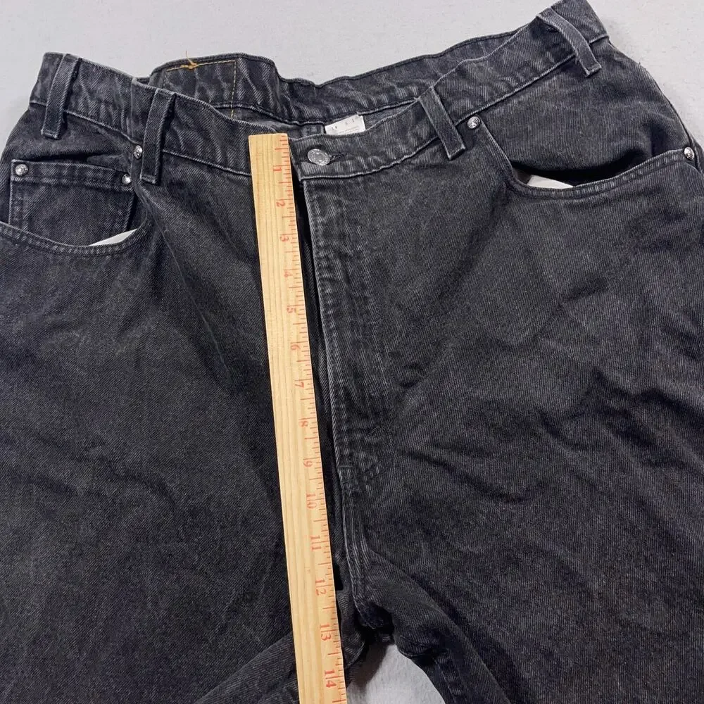 Vintage‎ Levi's 513 Loose Fit Jeans Men 40x34 Black Denim Made in USA 90s
